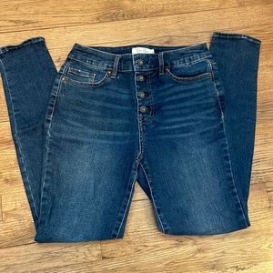 Jessica Simpson Curvy High Rise Skinny Jeans 28